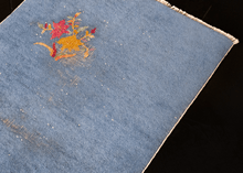 Sky Blue Chinese Deco Rug - 2' x 3'7