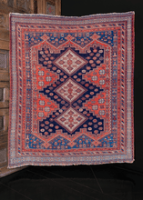 Antique Afshar Rug - 4'9 x 5'8