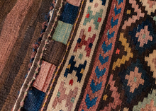 Jaff Kurd Kilim Khorjin - 2'5 x 5'2
