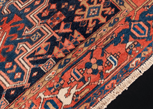 Antique Karadja Rug - 4'10 x 6'3