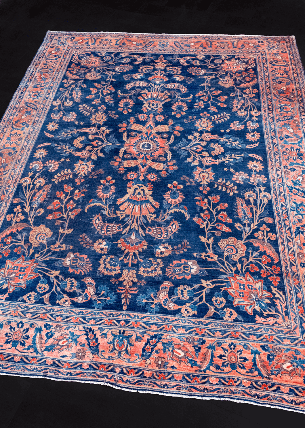 Large Sarouk Rug - 10'3 x 13'4