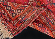 Magenta Turkmen Rug - 2'11 x 3'8