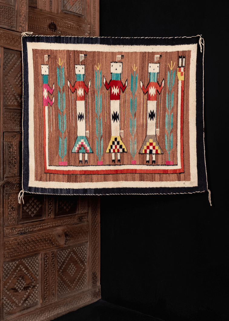 Navajo Yei Rug - 2'8 x 3
