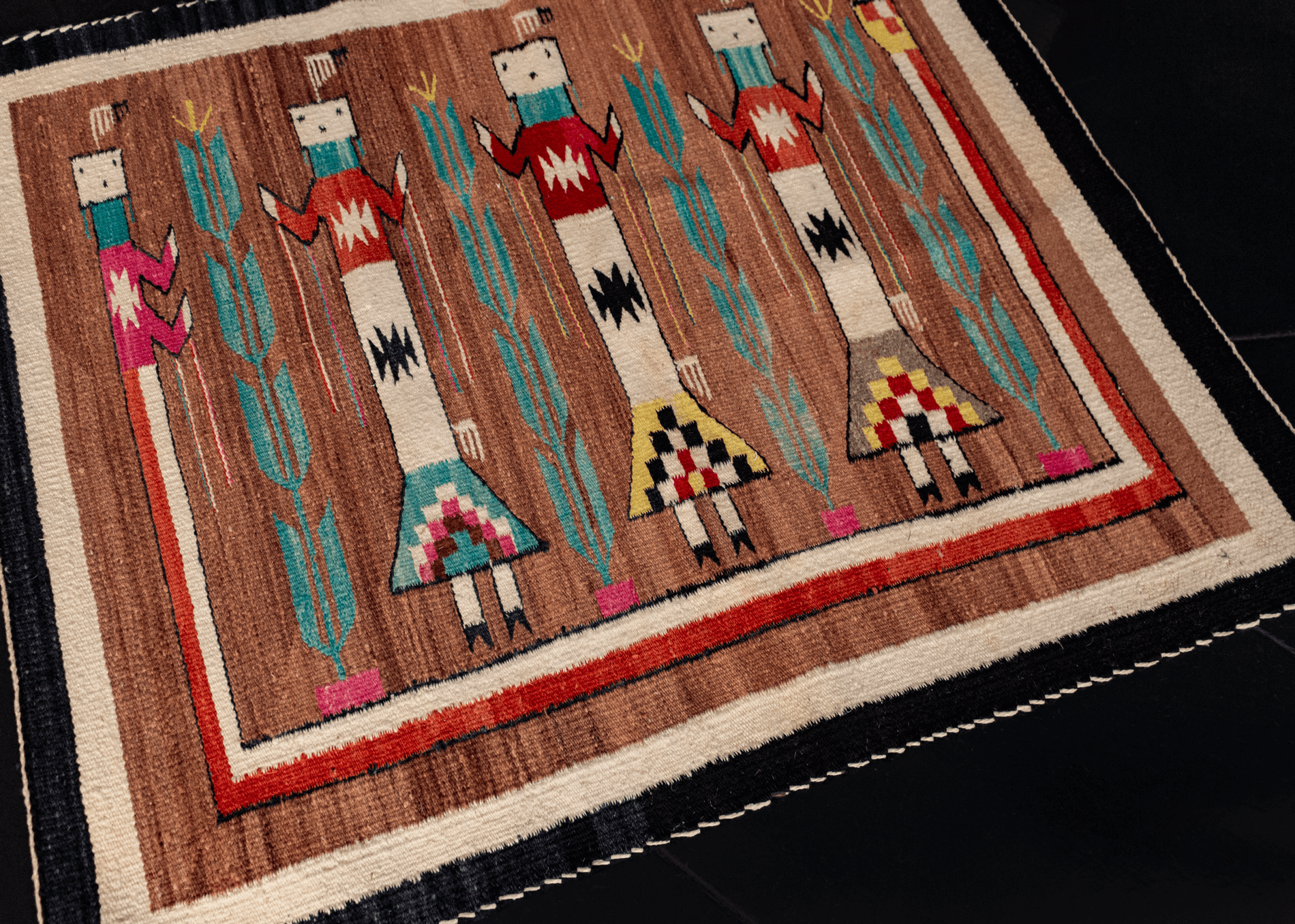 Navajo Yei Rug - 2'8 x 3 β HEIRLOOM