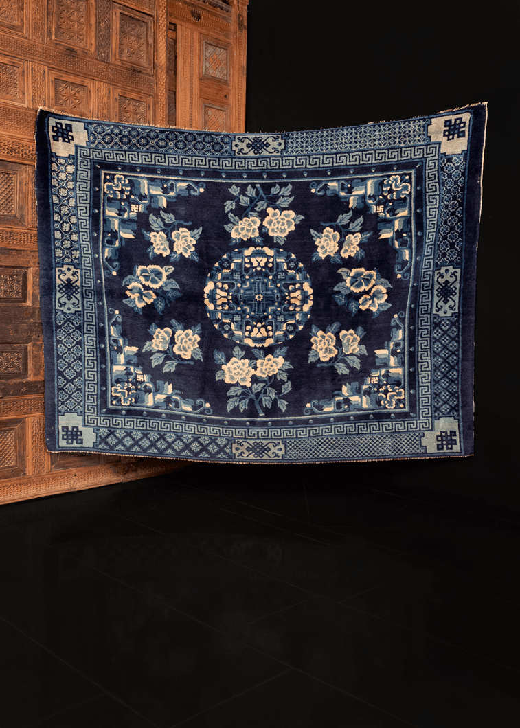 Early 20th Century Ningxia Rug - 4'10 x 6'3