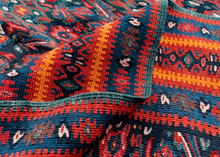 Vintage Senneh Kilim - 3'9 x 4'11