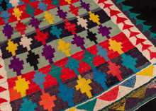 Colorful Persian Kilim - 6'3 x 9'10