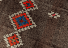 Vintage Turkish Goat Hair Kilim - 5'6 x 7'1