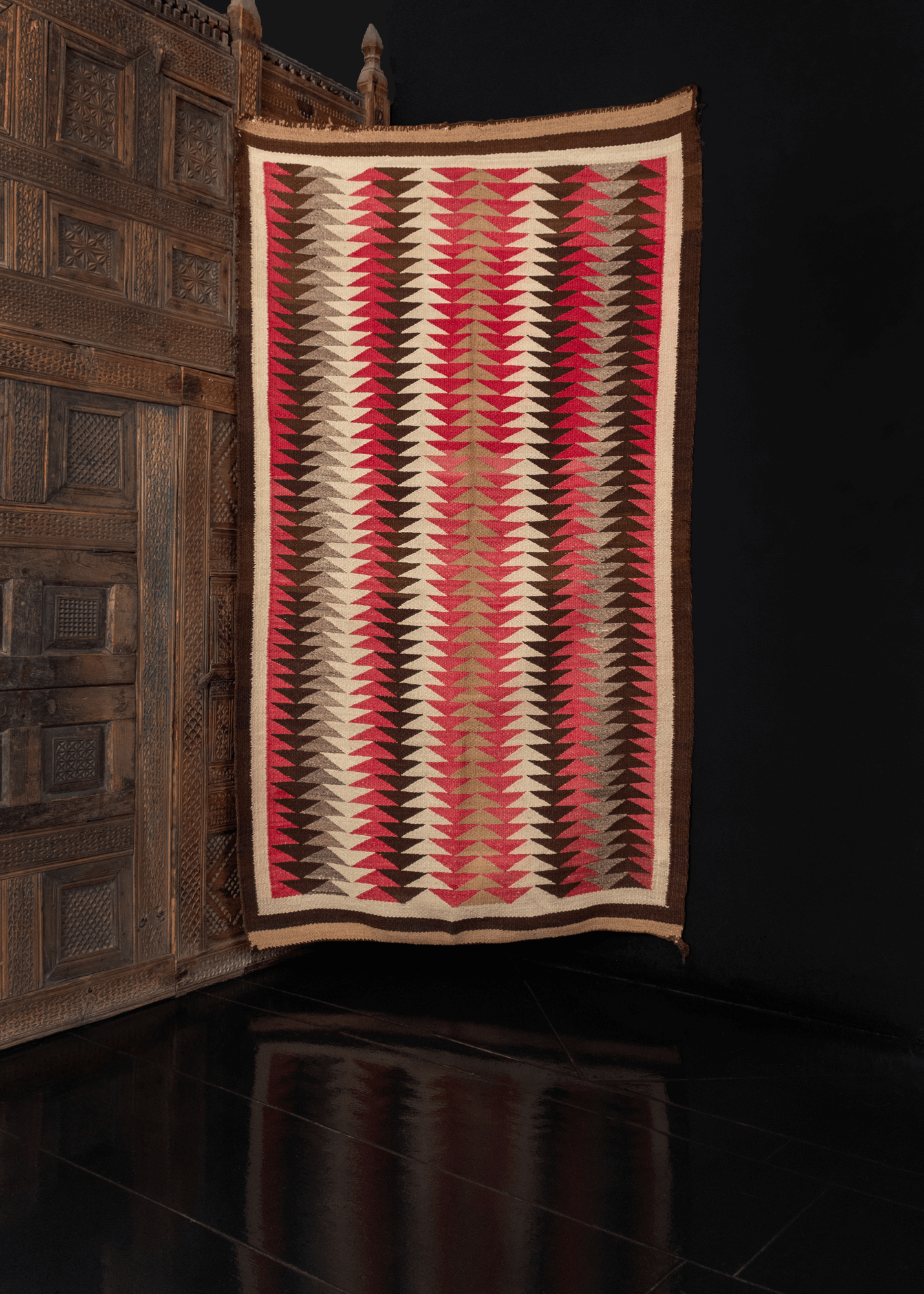 Early 20th Century Navajo Pound Rug - 3'9 x 6'10 – HEIRLOOM