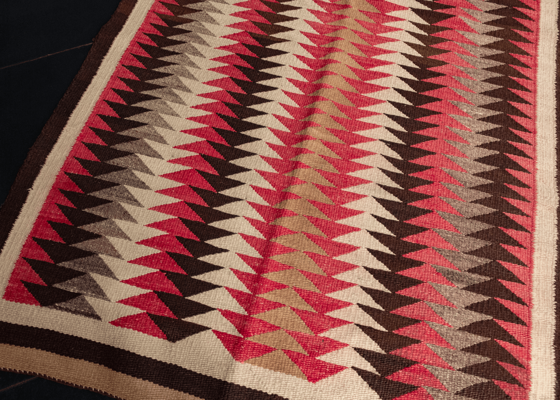 Early 20th Century Navajo Pound Rug - 3'9 x 6'10 – HEIRLOOM