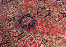 Antique Heriz Rug - 8' x 11'2