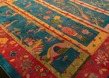 Vintage Chinese Deco Rug - 8'10 x 11'11