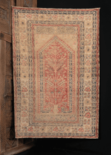 Silk Turkish Kayseri Prayer Rug - 3'8 x 5'6
