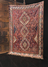 Antique Khamseh - 5'1 x 7'4
