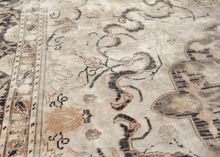 Antique Silk Turkish Kayseri Rug - 4' x 5'10