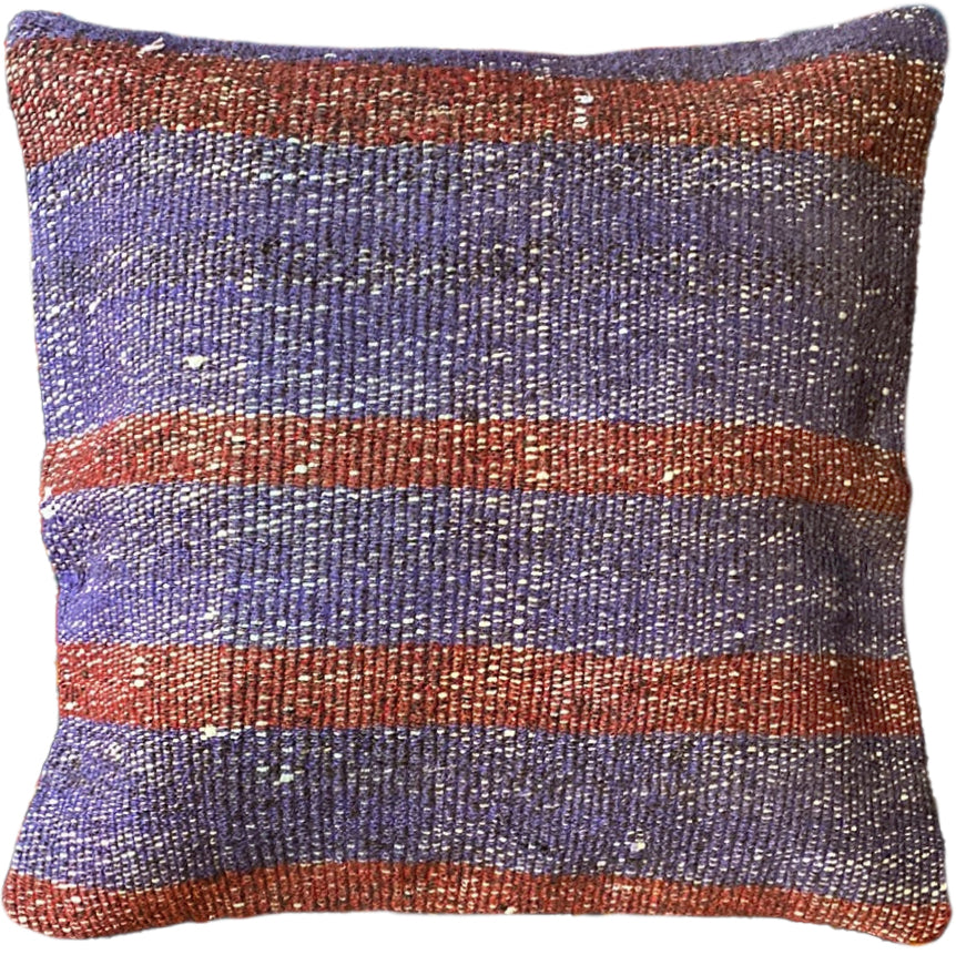 Square Vintage Cicim Rug Pillow - 17