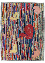 1930s North American Hook Rug - 2' x 2'8