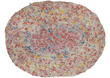 Crocheted Bread Bags Oval Rug - 1'10 x 2'5