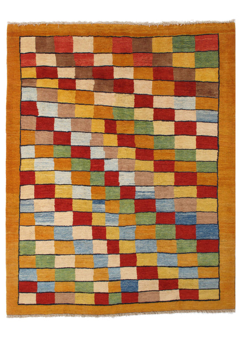 Contemporary Modern Colorful Handwoven Lori Gabbeh Area Rug