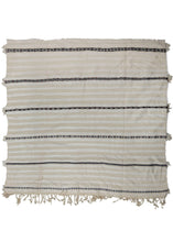 Vintage Moroccan Wedding Blanket - 5' x 5'