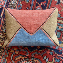 handwoven natural dyed envelope design Turkish pillow