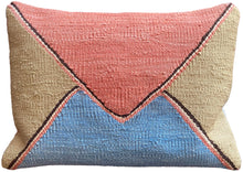 handwoven natural dyed envelope design Turkish pillow