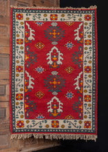 Vintage Indian Rug - 4'1 x 6'